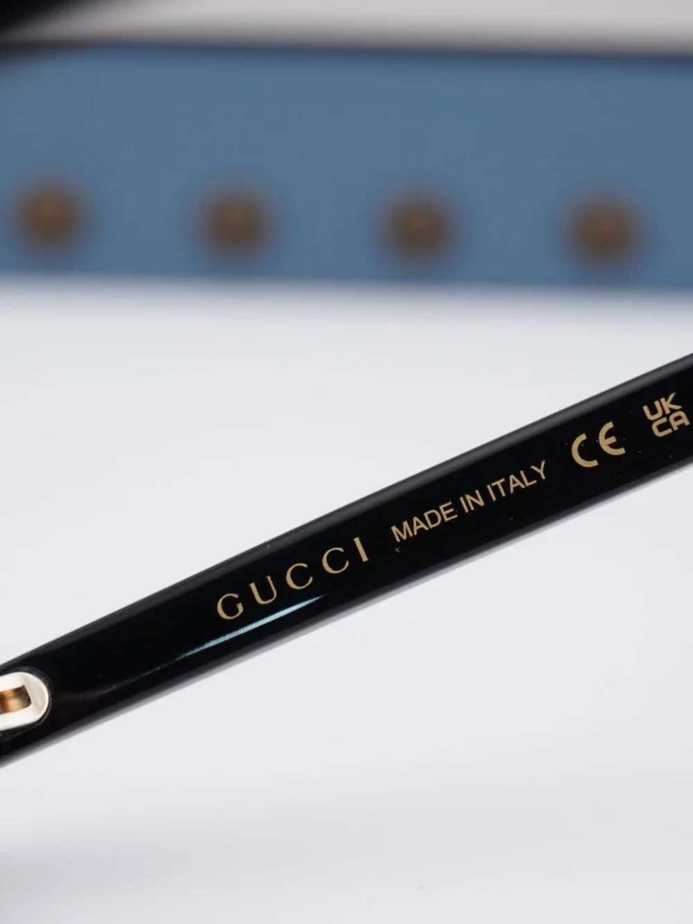 Gucci GG2110S 001 Cat Eye Sunglasses - Black \ Grey